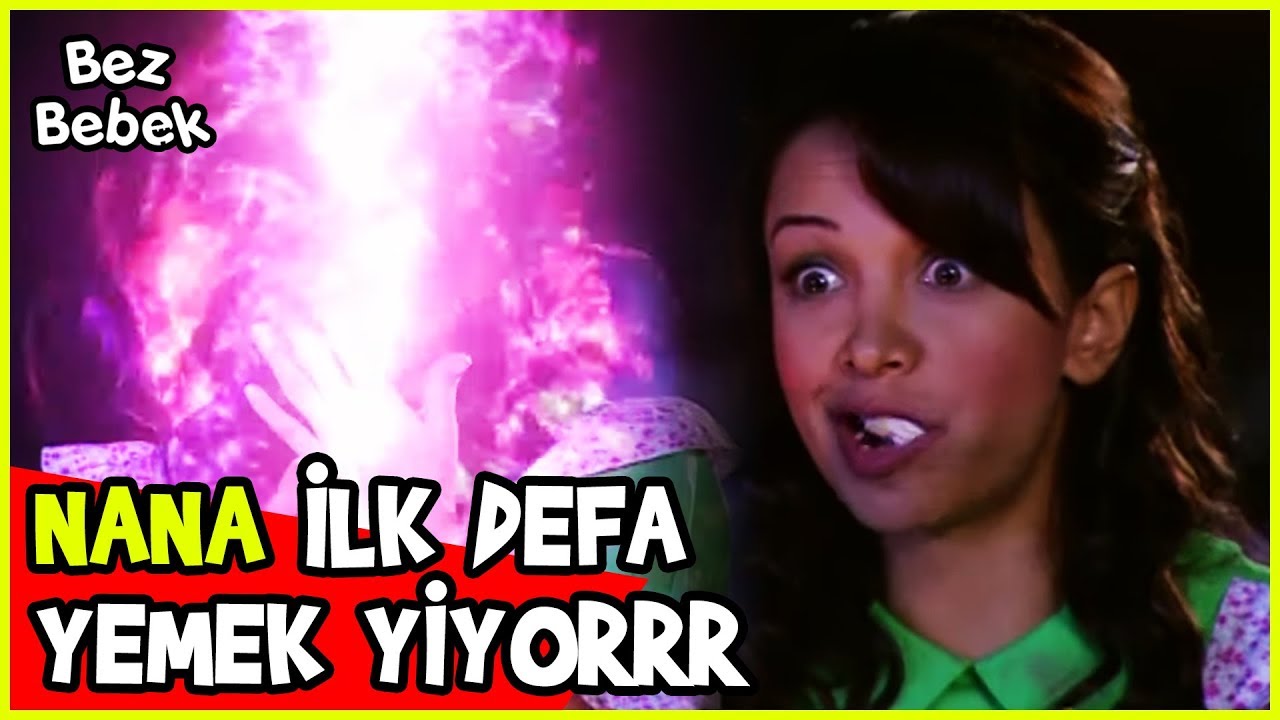 NANA İLK DEFA YEMEK YİYOR - Bez Bebek 2.Bölüm Videoları