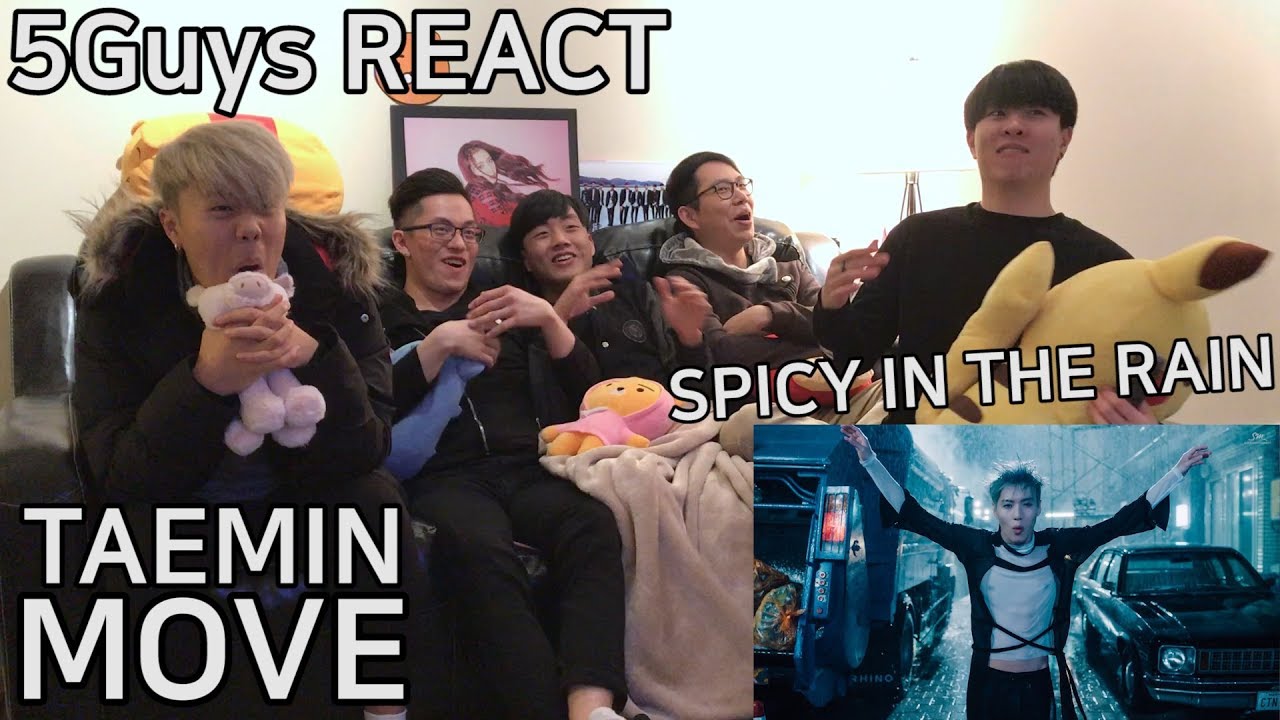 [GROOVY] TAEMIN (태민) - MOVE (5Guys MV REACT)