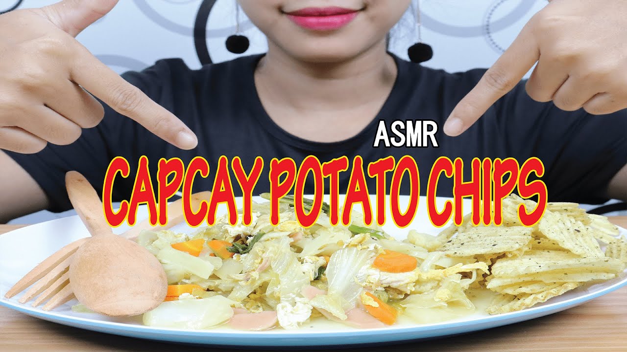 #2 ASMR Capcay Potato Chips | ASMR Indonesia