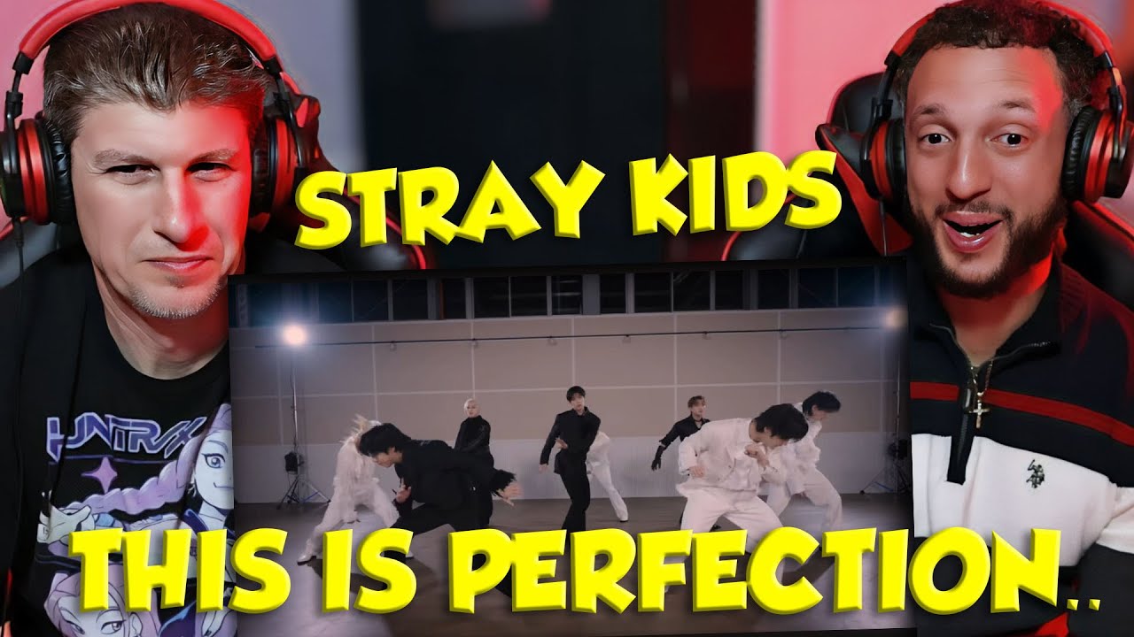 Реакция на видео с репетиции танца Stray Kids 