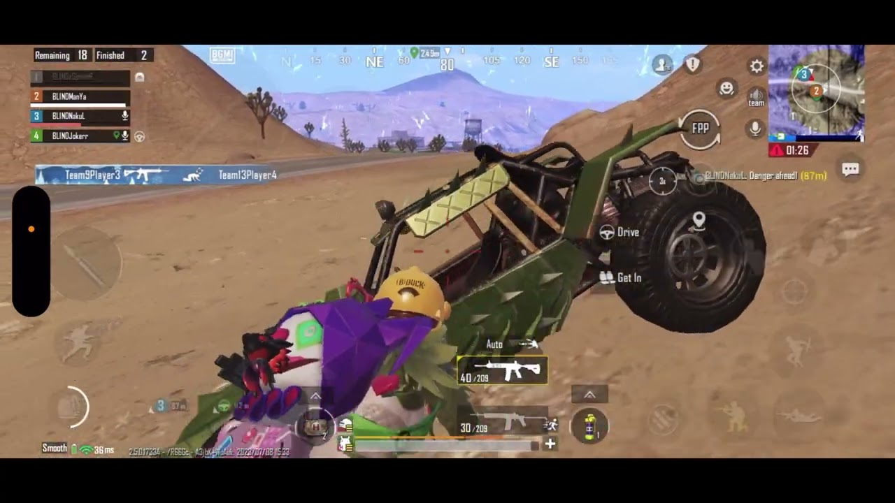 12 Kills WWCD | IGL POV | Team BLIND | BLINDManya