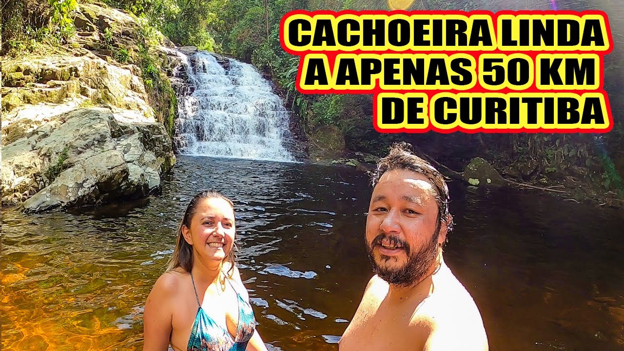 CACHOEIRA DO JAJA - MORRETES - CACHOEIRA DE FÁCIL ACESSO A CERCA DE 50 KM DE CURITIBA. #Vlog