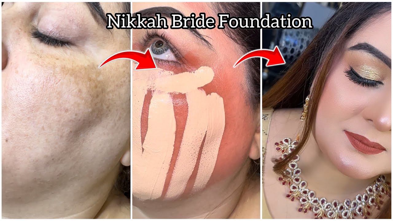 Foundation on pigmented skin |skin full of discleration |Sharry Signature Saloon |Full Tutorial 