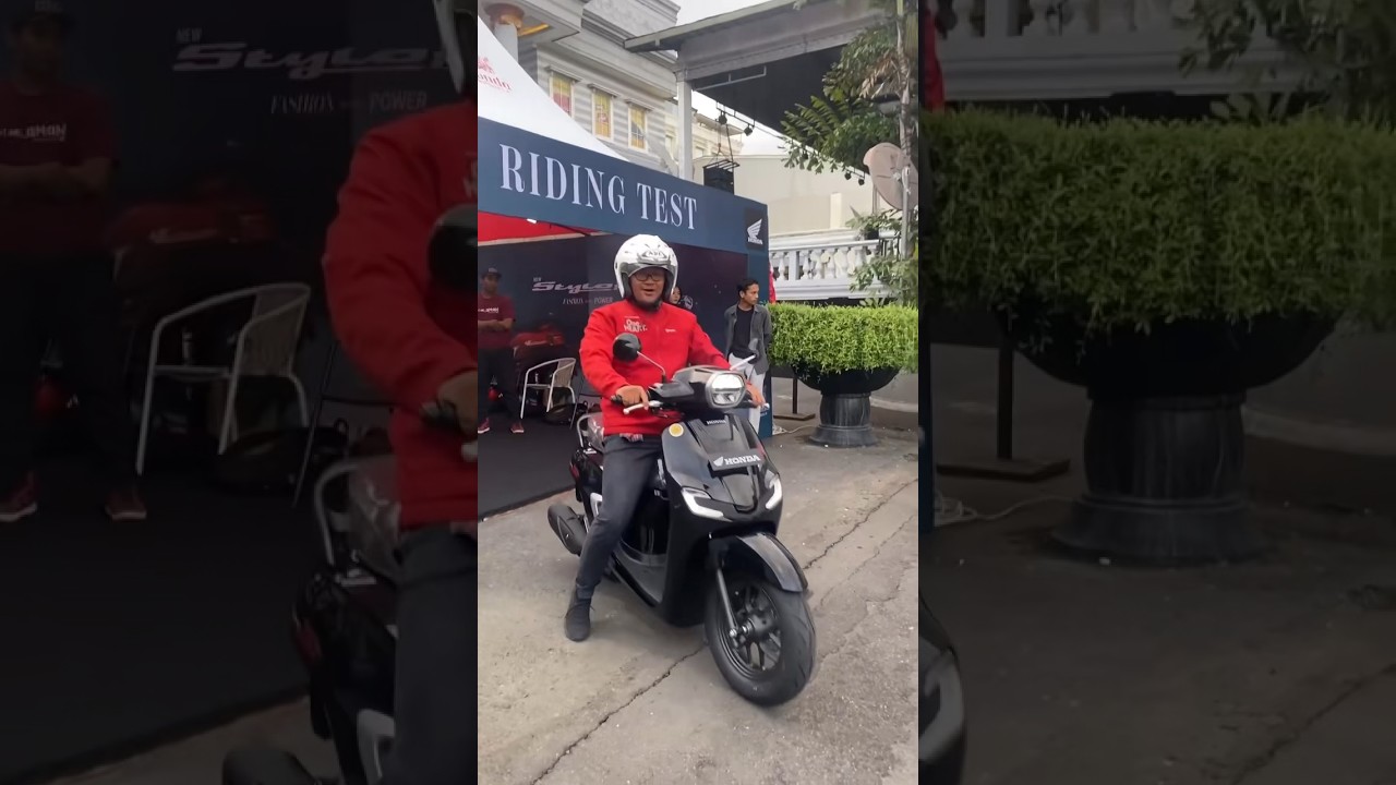 Test drive honda stylo 160