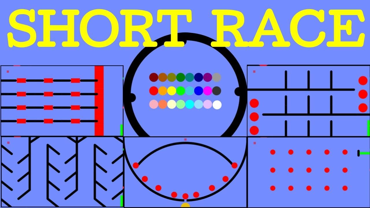 24 Marble Race Special: Short Race (by Algodoo)