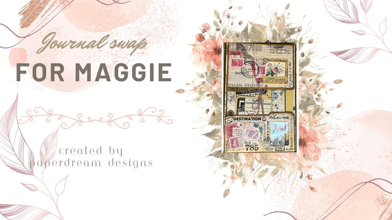 Journal Swap handmade for Maggie