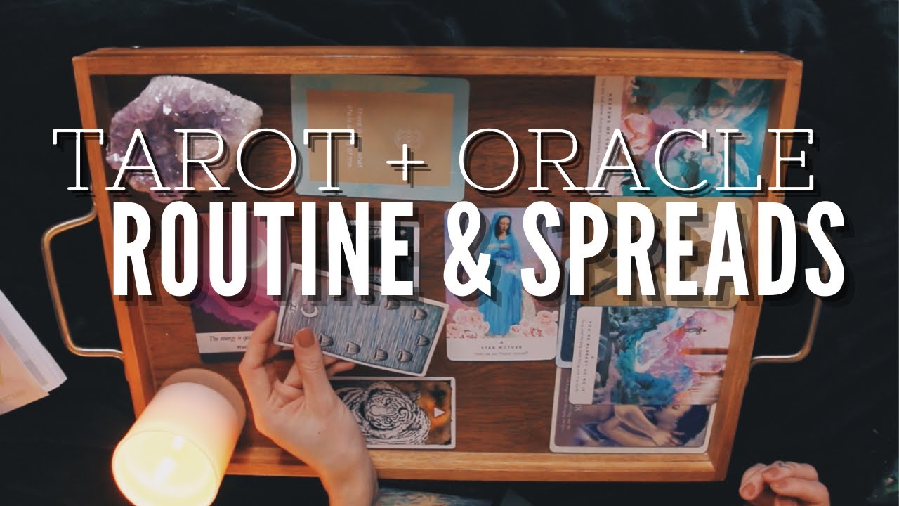 Oracle & Tarot Decks, Spreads & Journal Routine
