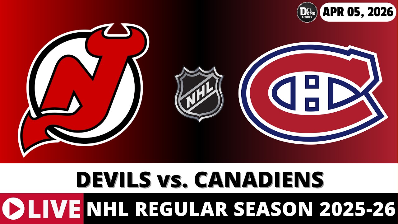 NEW JERSEY DEVILS VS MONTREAL CANADIENS 🏒 NHL Game Score Radio Play-by-Play