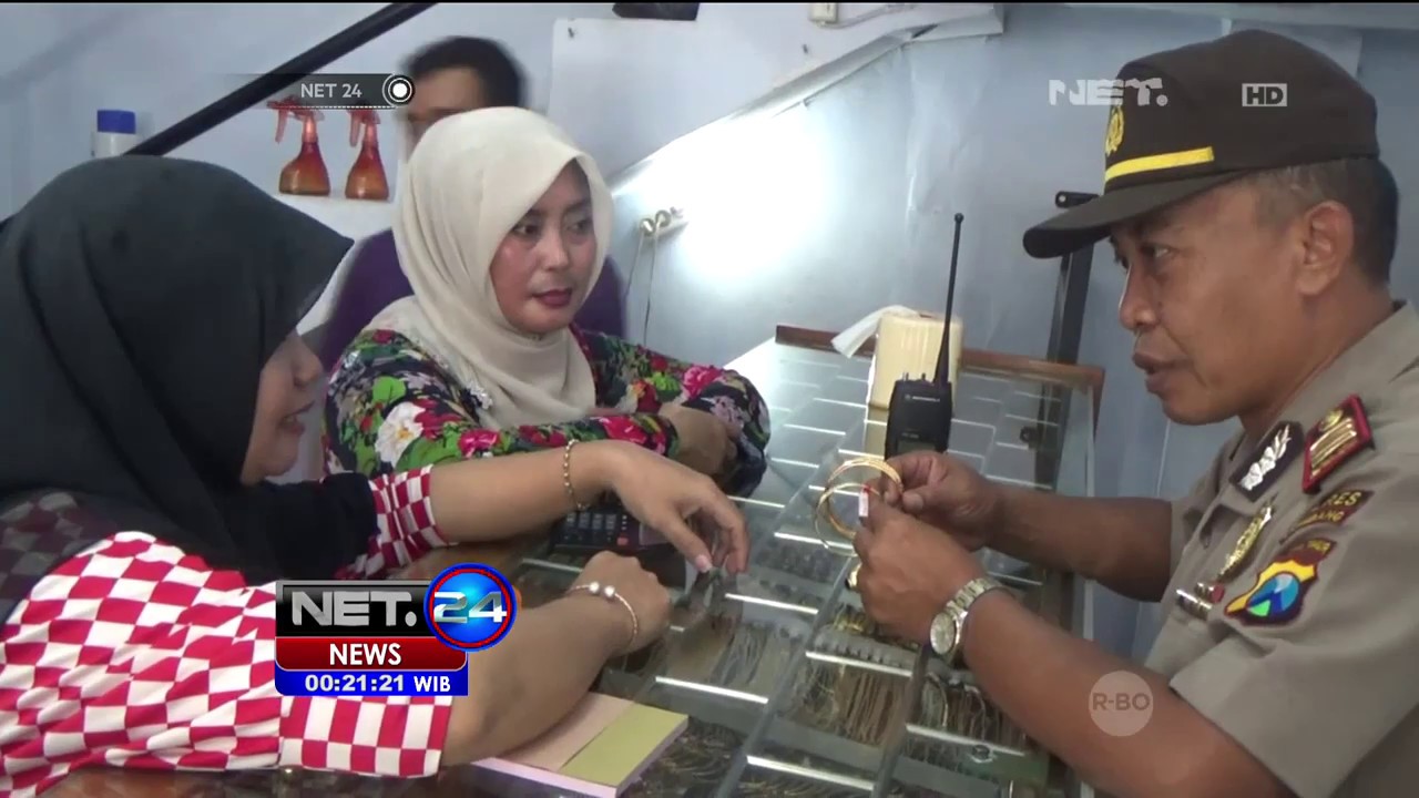 Aksi Pencuri Toko Emas di Jombang Terekam Kamera CCTV - NET24