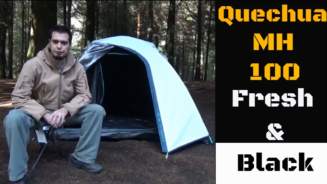 Quechua MH 100 Fresh & Black