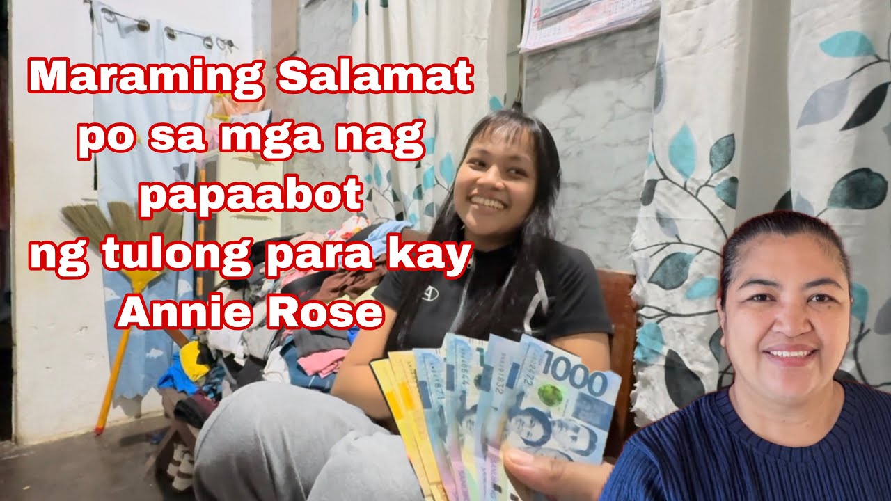 Allowance para kay Annie Rose Maraming maraming salamat po sa mga butihing Sponsor