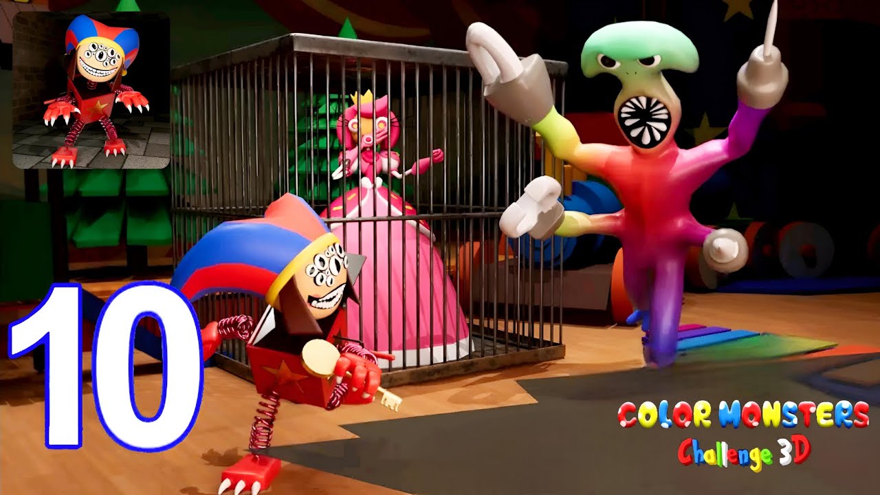 Color Monsters Challenge 3D - Gameplay Walkthrough Part 10 - Chapter 3 (Android, iOS)