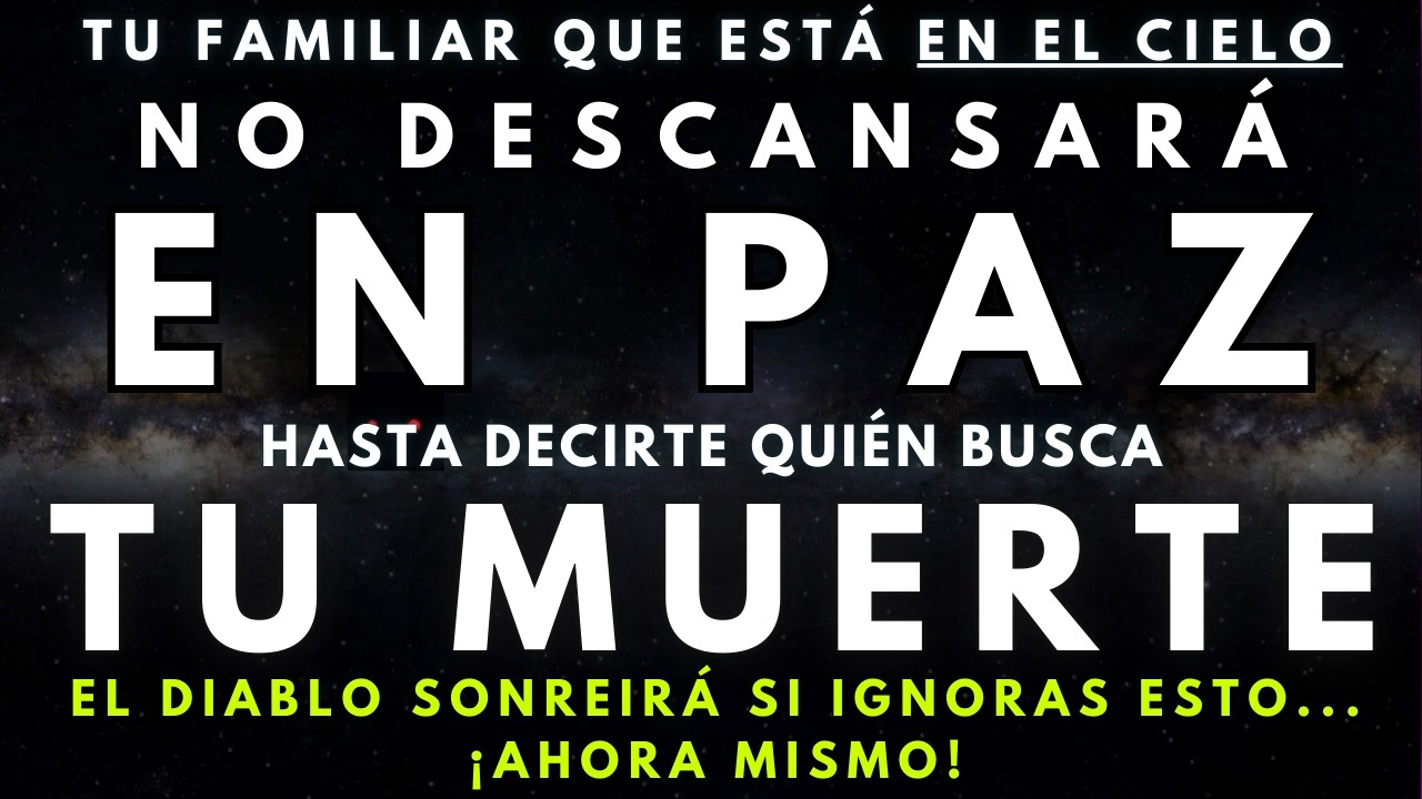 El DIABLO SONREIRÁ si ignoras...esto te SALVARÁ..MENSAJE DE DIOS✝DIOS DICE✝MENSAJE DE LOS ÁNGELES