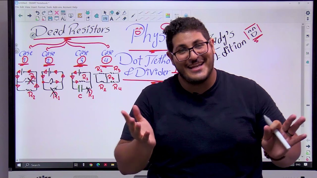 Lecture 7 - Senior 3 #physics  (Dot method & Current divider & Voltage divider)