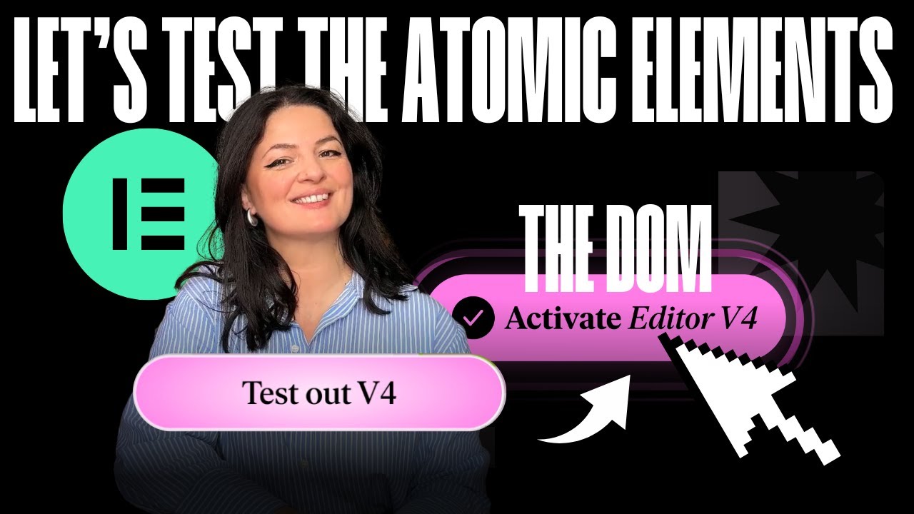 Обновление Elementor v4: тестирование атомарных элементов в DOM