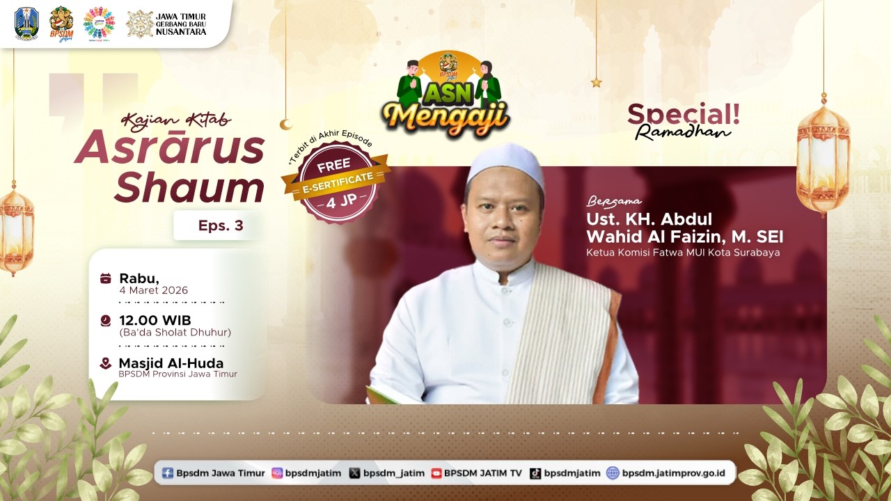 ASN Mengaji Spesial Ramadhan - Kajian Kitab Asrarus Shaum (Eps. 03)