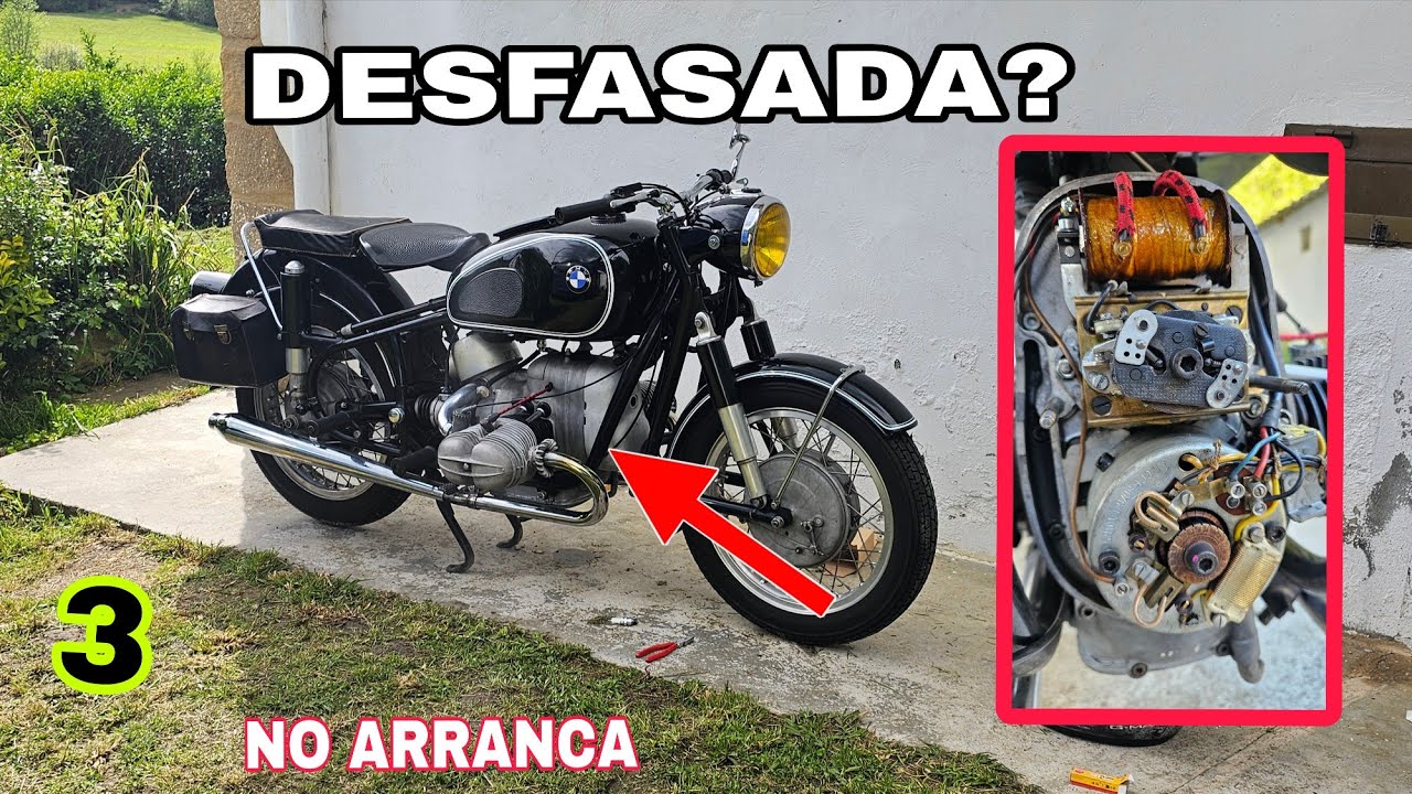 3 Moto BMW R69S Desfasada? Acotando fallo😊 Traigo encendido completo💪🏻
