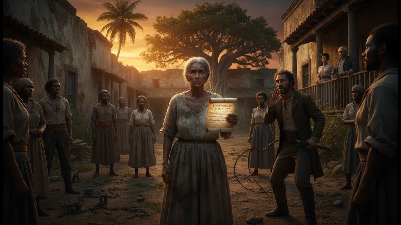 La esclava fue obligada a callar toda su vida pero su último acto cambió el destino del cortijo