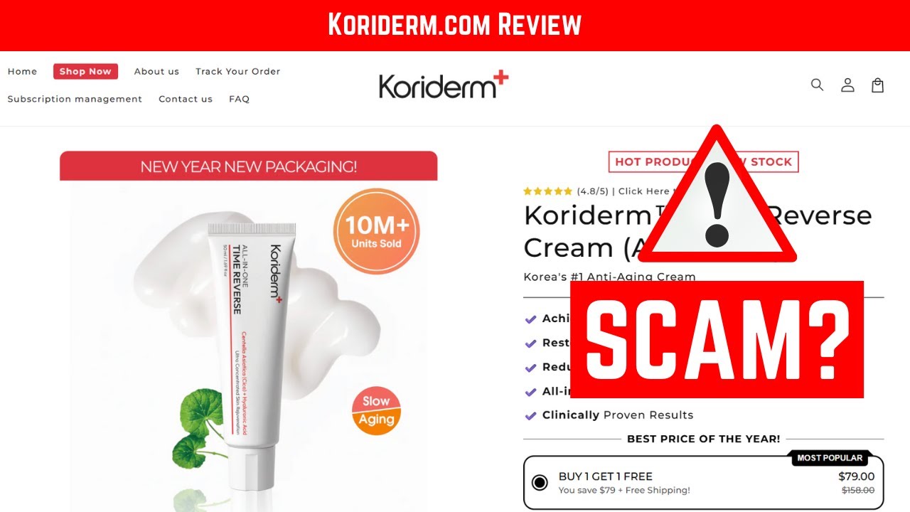 Обзор Koriderm.com 2026 &ndash; Легитимная элитная косметика или мошенничество?