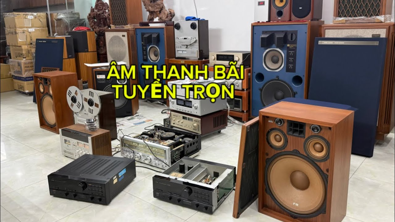 Âm Ly Sansui G9000 Db | Akai 570 Dii | Sansui 607 | Pioneer 99a A Fb | Jbl 4312 Bmkii | Bmb 900 C