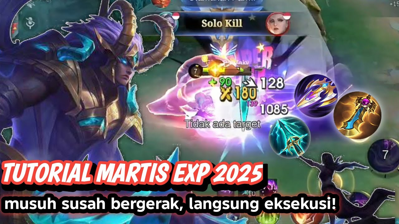 Tutorial Martis Exp Lane 2025 Terbaru! Martis Ga Cocok di Exp, kata siapa? 