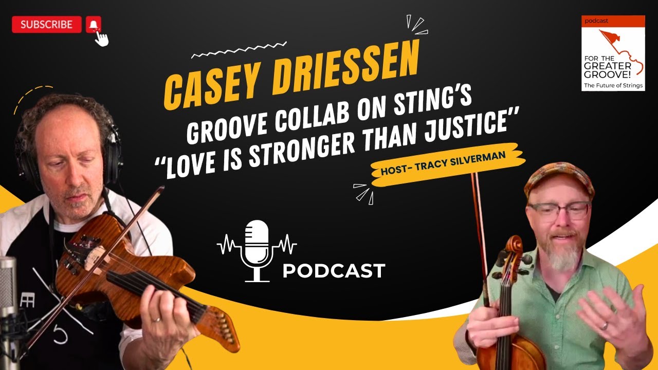 Casey Driessen Groove Collab on Sting&rsquo;s &ldquo;Love is Stronger Than Justice&rdquo;