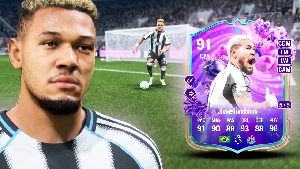 91 JOELINTON BIRTHDAY BONITO EVOLUTION ОБЗОР ИГРОКА В FC 26 | FC 26 ULTIMATE TEAM