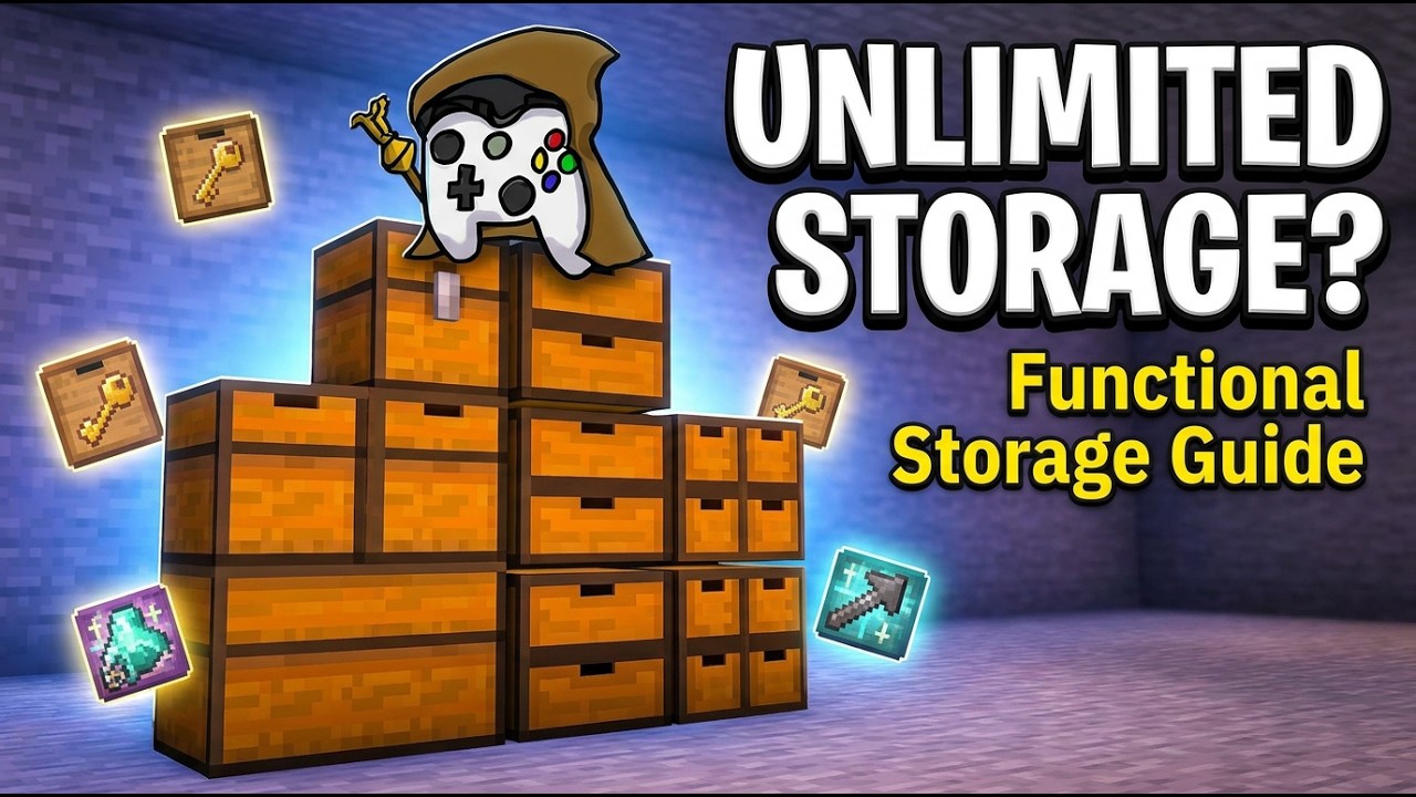 Stoneblock 4 Tutorial : Functional storage