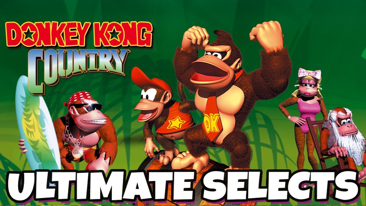 Best Game of 1994 Donkey Kong Country SNES! (Nintendo Switch) Ultimate Selects