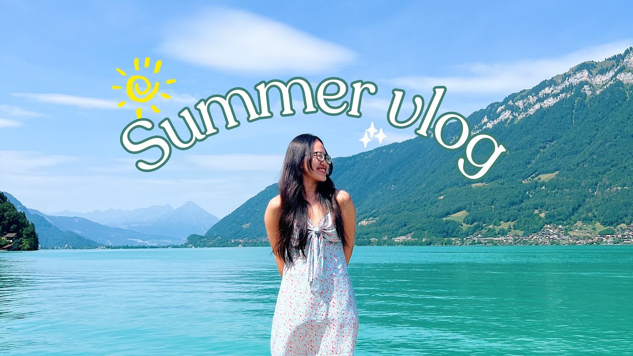 SUMMERTIME IN SWITZERLAND (2023) ⛴️☀️ Cùng mình đi vài nơi đẹp nhất ở Swiss và Tâm sự mỏng 🌤️🇨🇭