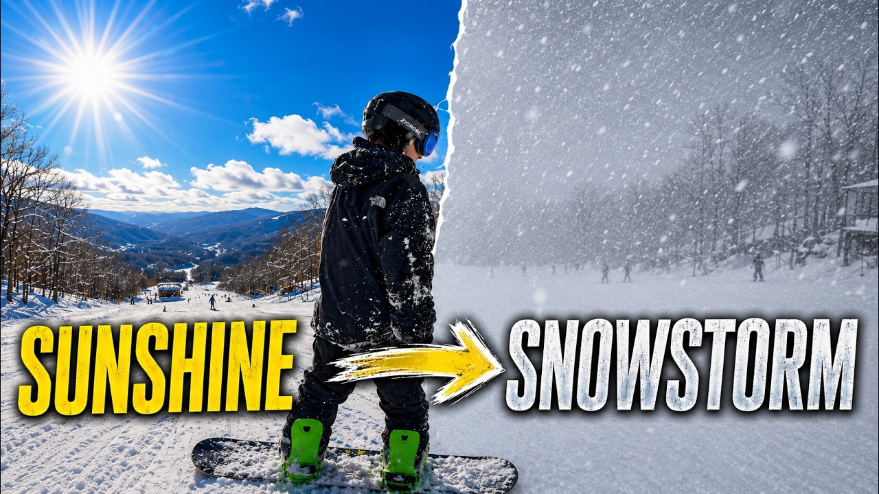What One Snowboard Day at Sugar Mountain Looks Like