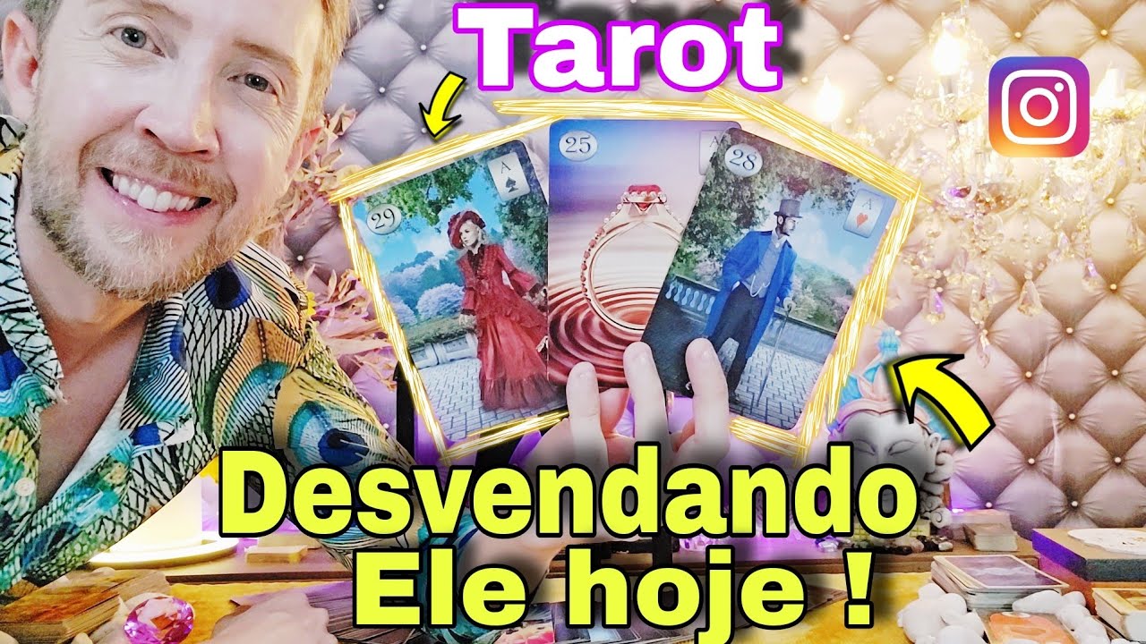 Desvendando ele hoje ! O que ele esconde de você ? Como ele está em relação a mim hoje tarot ?