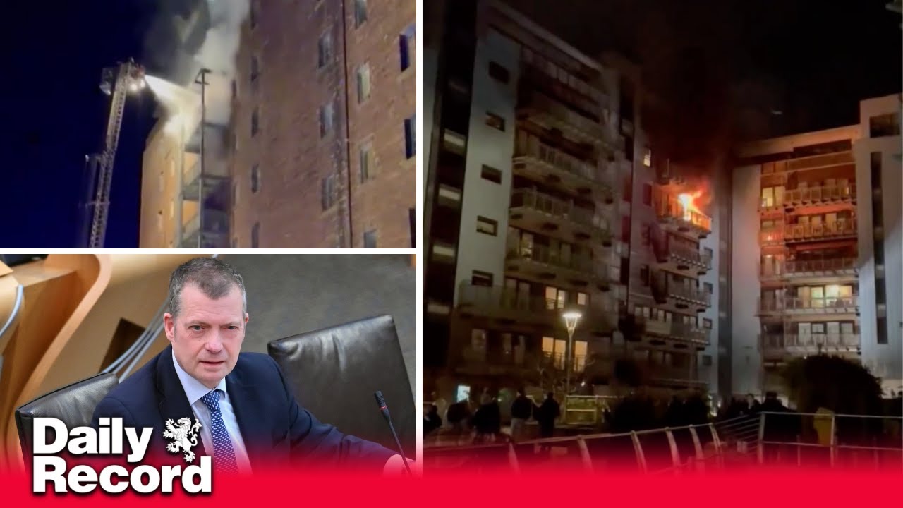 Tory MSP among Edinburgh residents evacuated from “dramatic” early morning flats fire
