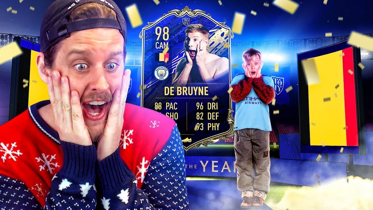 БОЖЕ МОЙ, МЫ ВЫТАЩИЛИ TOTY KDB! ОБЗОР ИГРОКА 98 TOTY ДЕ БРЁЙНЕ! FIFA 20 Ultimate Team