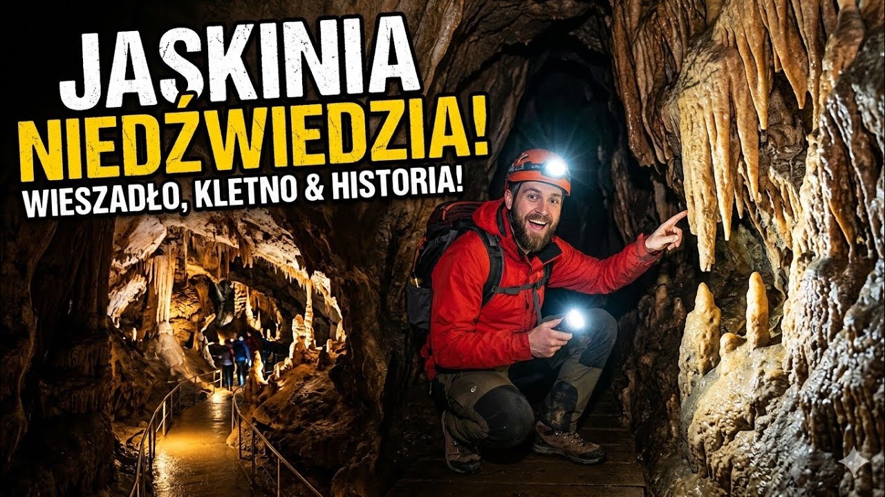 Jaskinia Niedźwiedzia w Kletnie: Najpiękniejsza Jaskinia w Polsce 🐻 The Bear Cave