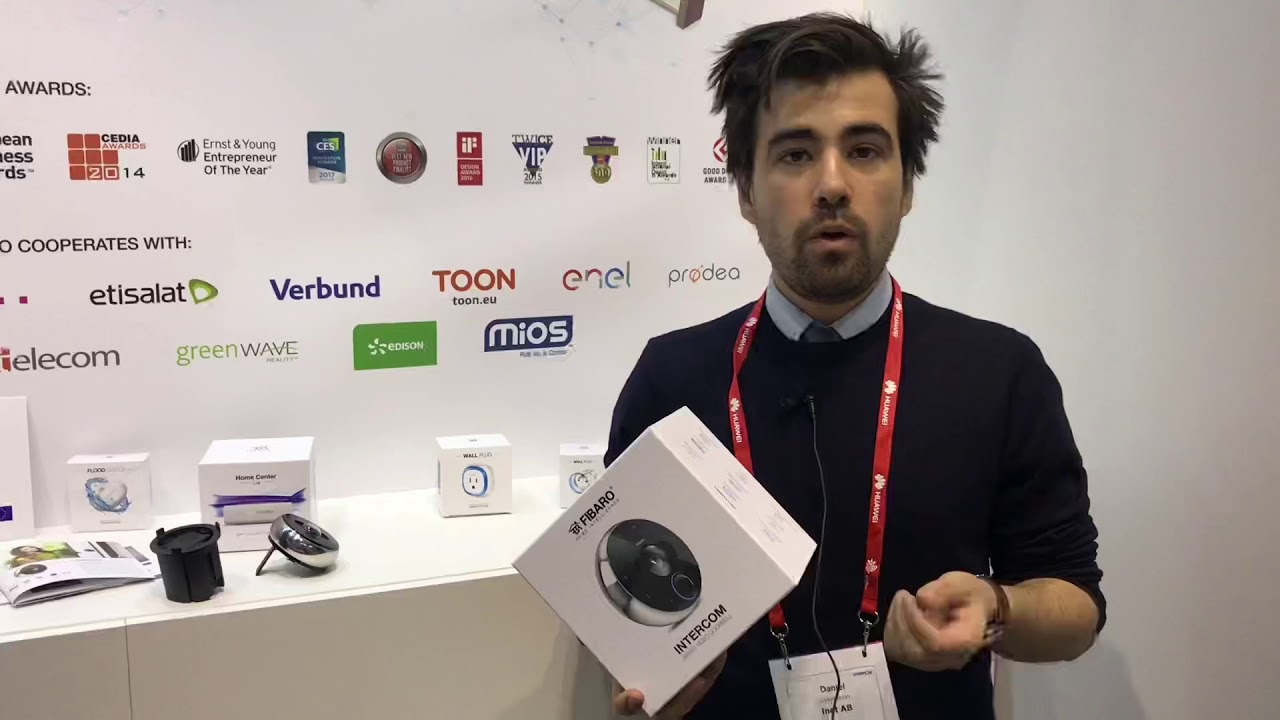 Vi kikar på en grymt smart dörrklocka - Fibaro Intercom!