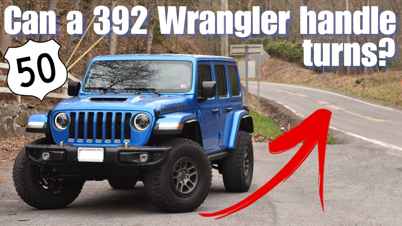 Can a Jeep Wrangler Rubicon 392 Handle Turns?