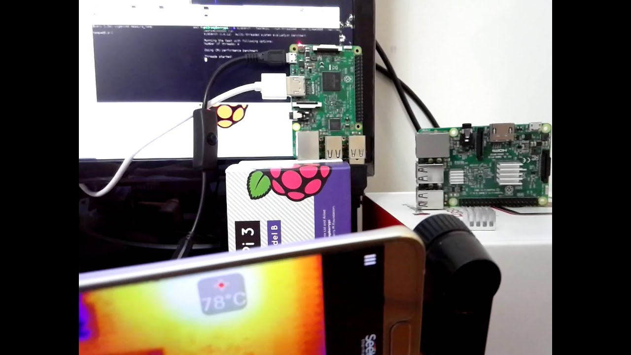 Raspberry Pi 3 Overheating Issue with Thermal Capture