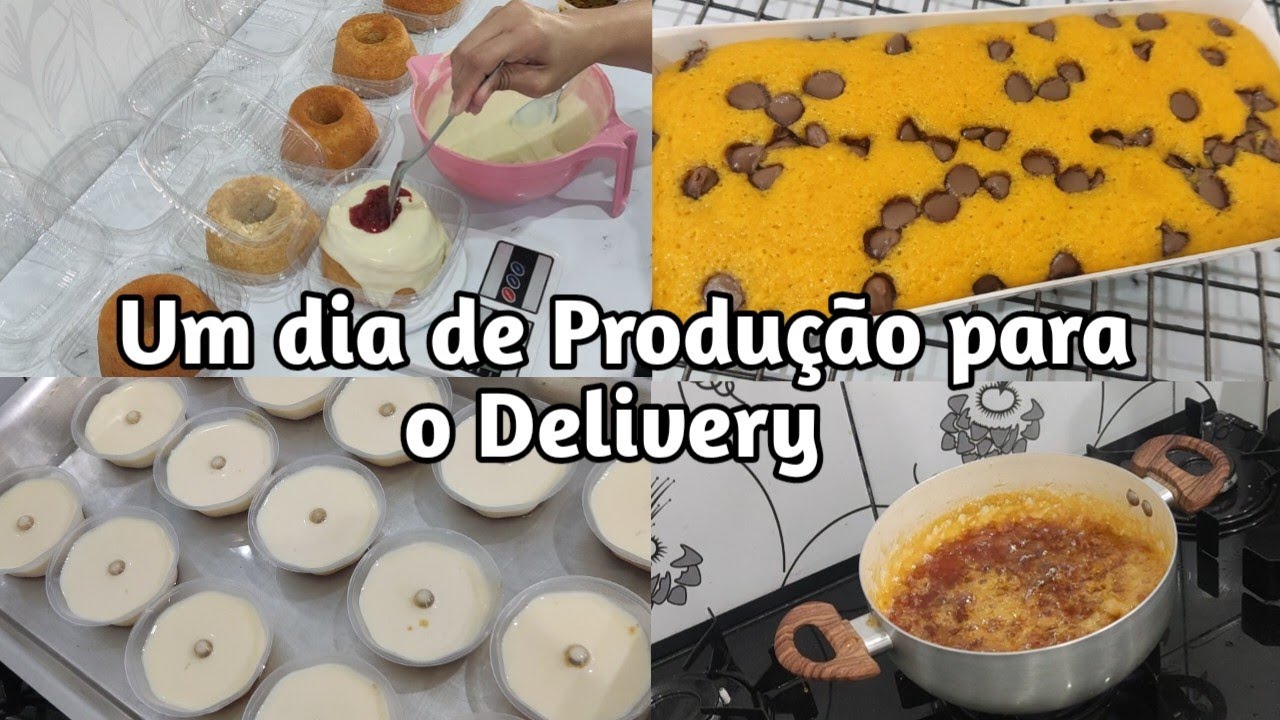 Um dia de Produção para o Delivery
