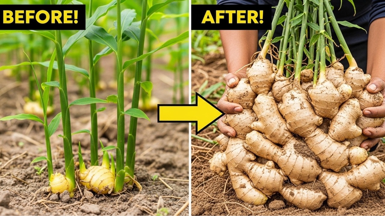 Stop Buying Ginger! The Secret Method to Grow Huge Ginger Harvests at Home.