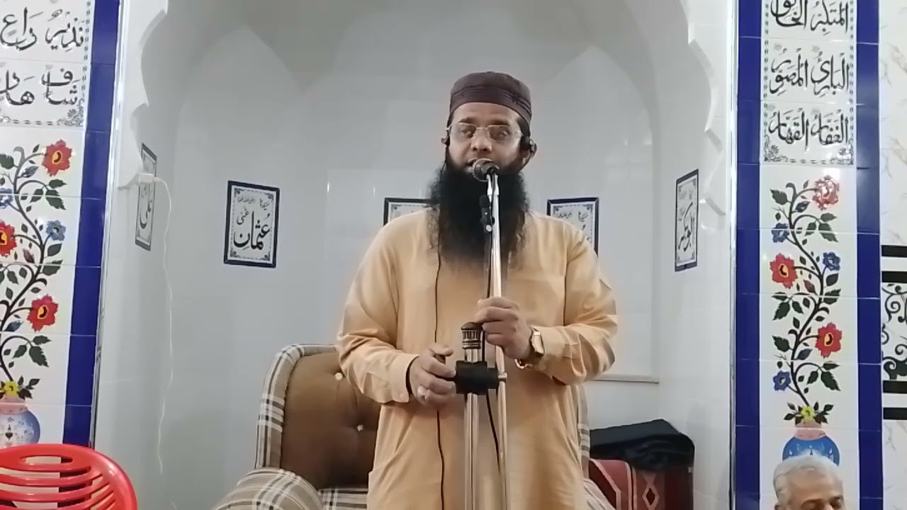 Qari ABU BAKAR AYOOB Sahib beautiful hamd قاری ابوبکر ایوب صاحب خوبصورت حمد سناتے ہوئے 