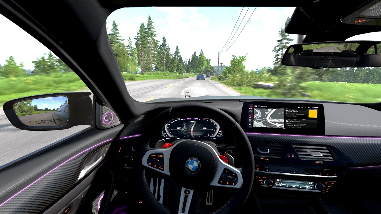 BeamNG Drive - BMW M5 F90 (Fast Driving)