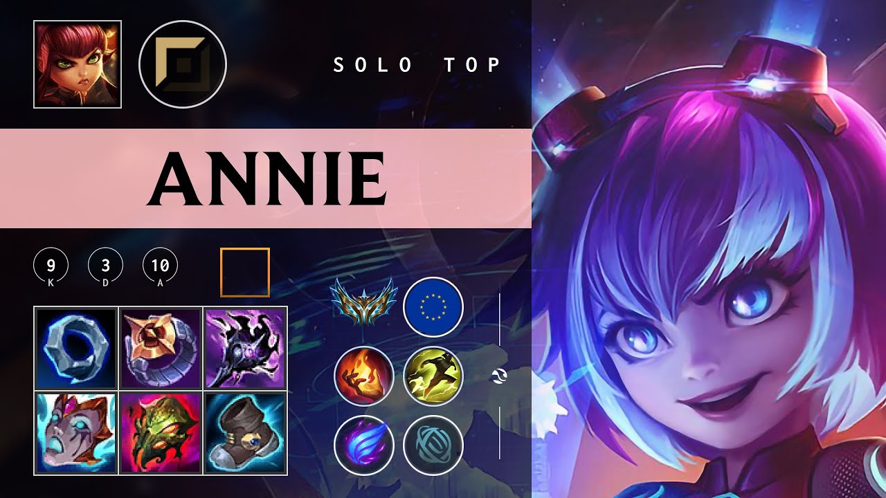 Annie Top vs Cho'Gath - EUW Challenger Patch 26.02