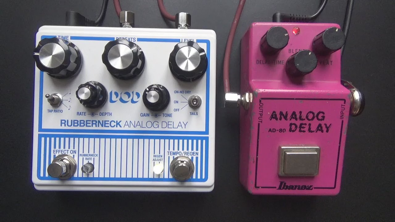 Ibanez AD-80 vs. DOD Rubberneck