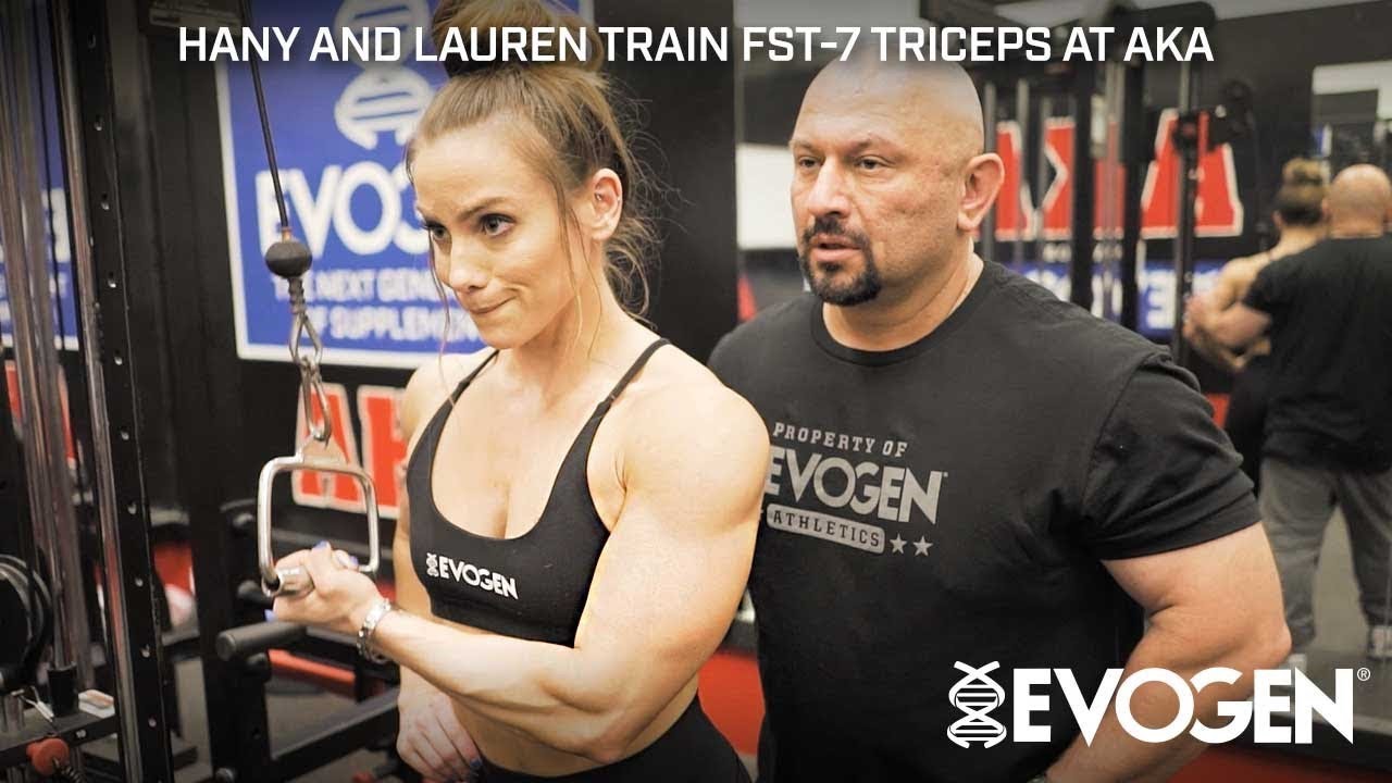 Hany & Lauren Train FST-7 Triceps at AKA Gym