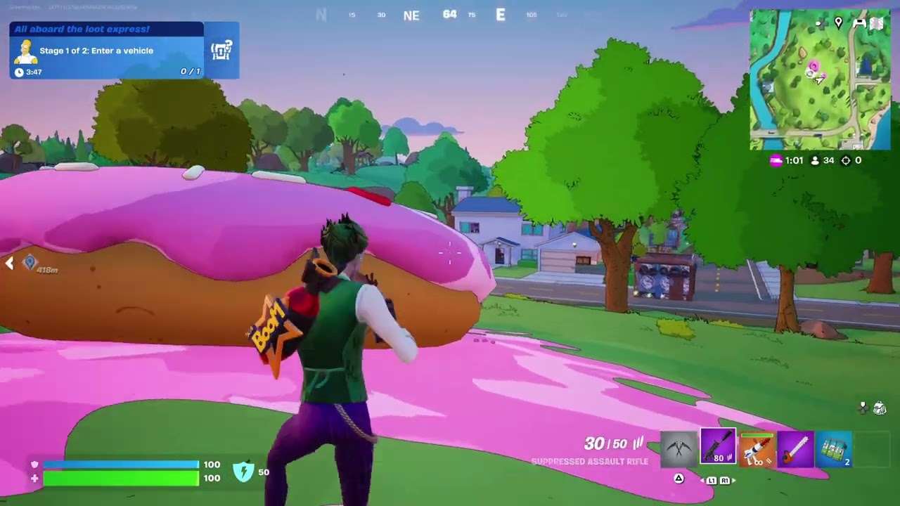 Fortnite - Disliking Homer!