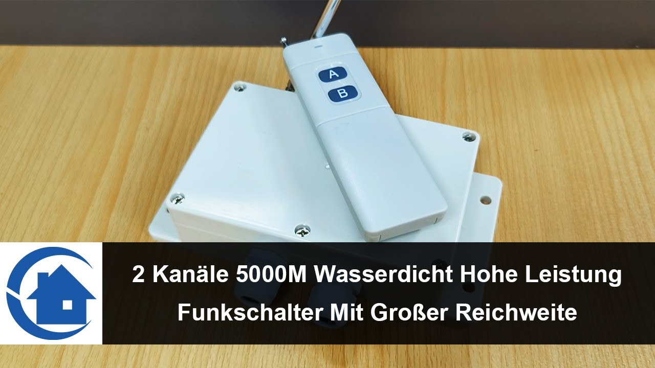 AC Fernschalter 5KM Funkger&auml;te Mit Hoher Reichweite Fernsteuerung