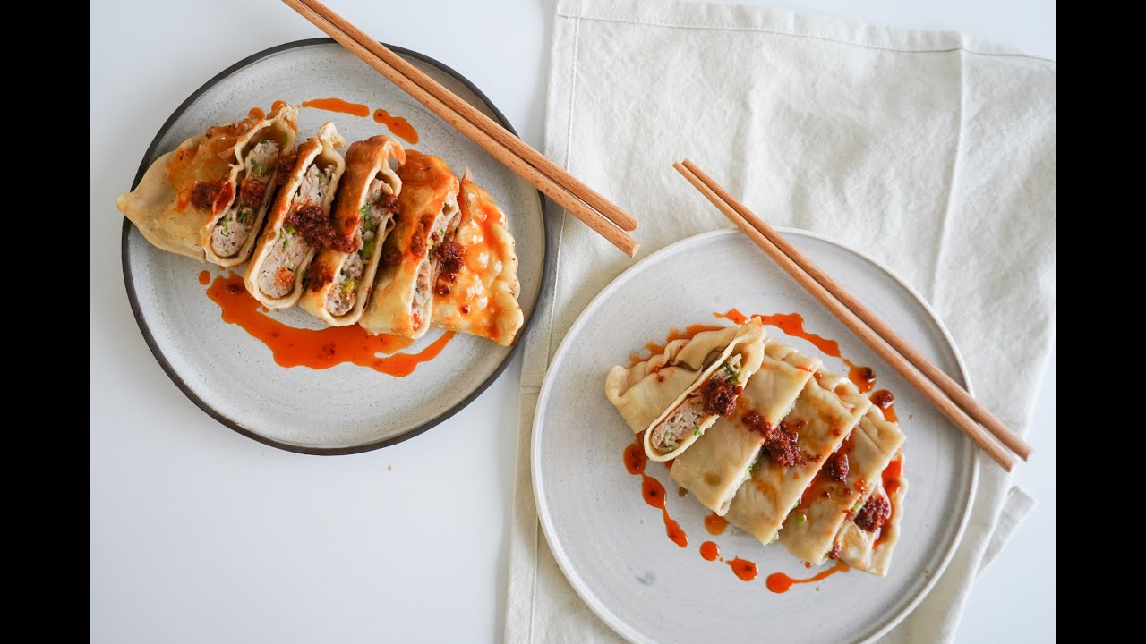 Kæmpe Dumplings På 2 Måder - Stegt Og Dampede