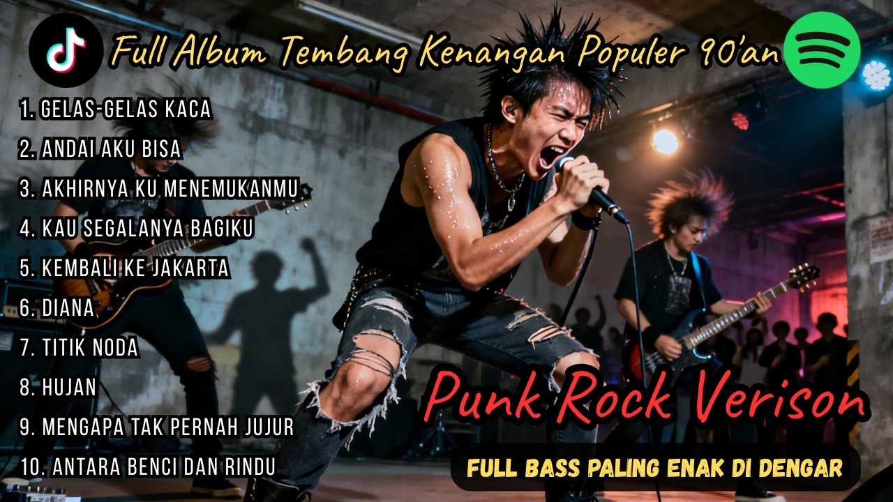 Lagu Kenangan Galau Punk Rock Version | Full Bass Mantap