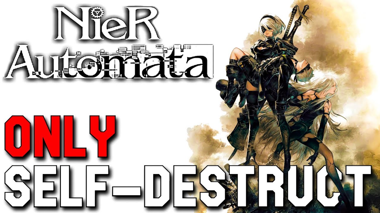 Can You Beat NieR: Automata With Only Self-Destruct?